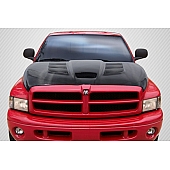 Extreme Dimensions Hood - Carbon Fiber Black - 113120
