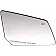 Help! By Dorman Exterior Mirror Glass OEM Power Single - 56098