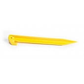 Camco Tent Peg - 9 inch Plastic Hook Style Set of 6 - 51045