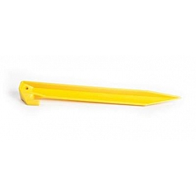 Camco Tent Peg - 9 inch Plastic Hook Style Set of 6 - 51045