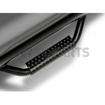 N-Fab Nerf Bar - Truck Wheel to Wheel Black Matte Textured Powder Coated Steel Round - C8865RC4TX-2