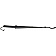Help! By Dorman WindShield Wiper Arm 23.67 Inch Black Single - 42545