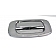All Sales Tailgate Handle - Polished Aluminum Silver - 903