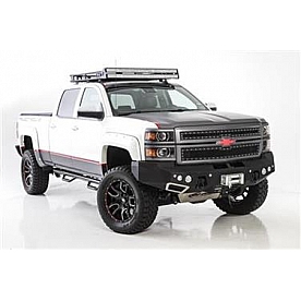 Smittybilt Bumper M1 Series 1-Piece Design Steel Black - 612821