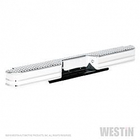 Westin Automotive Bumper DiamondStep 1-Piece Design Steel Silver - 21105