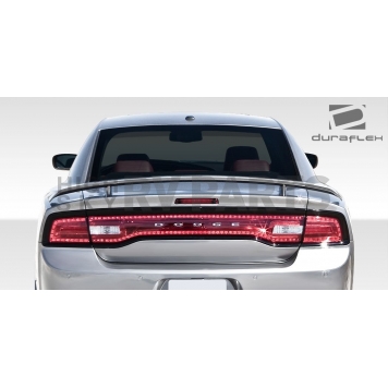 Extreme Dimensions Spoiler - 1 Piece Primered Fiberglass Black - 108038-1