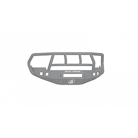 Road Armor Bumper Stealth Titan II 1-Piece Design Steel Natural - 4091F2ZNW