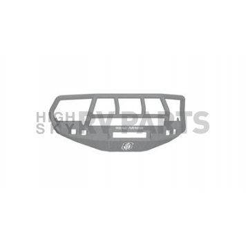 Road Armor Bumper Stealth Titan II 1-Piece Design Steel Natural - 4091F2ZNW