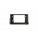 Addictive Desert Designs Parking Aid Sensor Relocation Bracket - Satin Black Single - C15152503