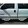 N-Fab Nerf Bar - Truck Wheel to Wheel Black Gloss Powder Coated Steel Round - F9984RC4