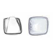 Velvac Exterior Mirror Manual Rectangular Wide Angle - 704095