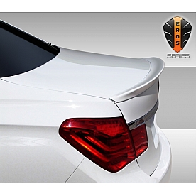 Extreme Dimensions Spoiler - 1 Piece Primered Fiberglass Black - 108471