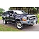 N-Fab Nerf Bar - Truck Wheel to Wheel Black Gloss Powder Coated Steel Round - F9984QC