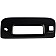 Help! By Dorman Tailgate Handle Bezel - Plastic Black - 82777