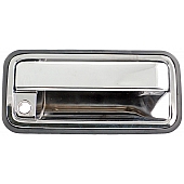 Help! By Dorman Tailgate Handle - Chrome Plated Steel Silver - 82797