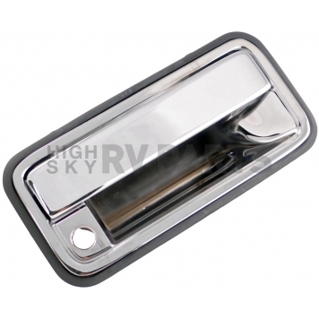 Help! By Dorman Tailgate Handle - Chrome Plated Steel Silver - 82797-2