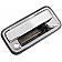Help! By Dorman Tailgate Handle - Chrome Plated Steel Silver - 82797