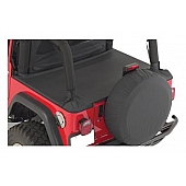 Crown Automotive Duster Deck Cover - Covers Rear Cargo Area Vinyl Spice - TN10037