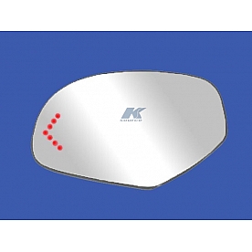 K-Source Exterior Mirror Glass OEM Power Single - 44204