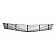 Street Scene Grille Insert - Horizontal Bar Aluminum Polished - 95080226
