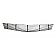 Street Scene Grille Insert - Horizontal Bar Aluminum Polished - 95080226