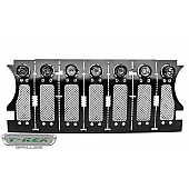T-Rex Truck Products Grille Insert - Mesh Rectangular Black Powder Coated Mild Steel - 6314931