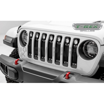 T-Rex Truck Products Grille Insert - Mesh Rectangular Black Powder Coated Mild Steel - 6314931-1