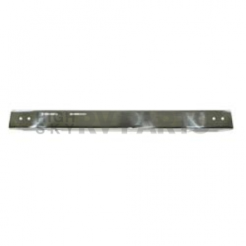 Rugged Ridge Bumper Cover Plain Polished Silver Stainless Steel - 1110902