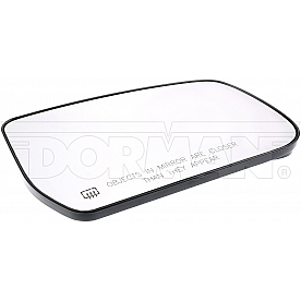 Help! By Dorman Exterior Mirror Glass Rectangular Electric Single - 56969