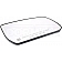 Help! By Dorman Exterior Mirror Glass Rectangular Electric Single - 56969