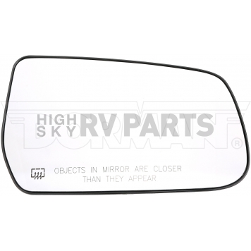 Help! By Dorman Exterior Mirror Glass Rectangular Electric Single - 56969-1