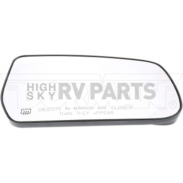 Help! By Dorman Exterior Mirror Glass Rectangular Electric Single - 56969-3