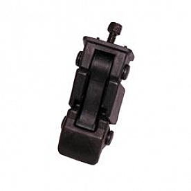 Rugged Ridge Hood Latch Steel Black Single - 1121008