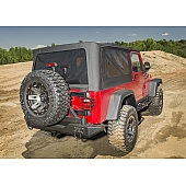 Rugged Ridge Soft Top - Black Standard Top Polyester And Cotton - 1376135