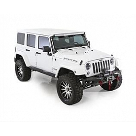 Smittybilt Bumper End Textured Black Steel - 76830