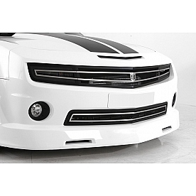 DJ Grilles Bumper Grille Insert Mesh Matte Black Stainless Steel - DJ110185