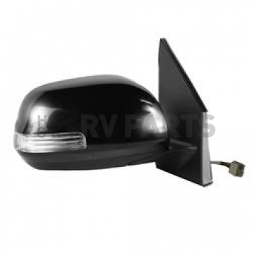 K-Source Exterior Mirror Electric OEM Black Single - 70193T