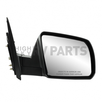 K-Source Exterior Mirror Electric Rectangular Black Single - 70225T