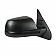K-Source Exterior Mirror Electric OEM Black Single - 70227T