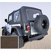 Rugged Ridge Soft Top - Khaki Diamond Standard Top Vinyl - 1370736