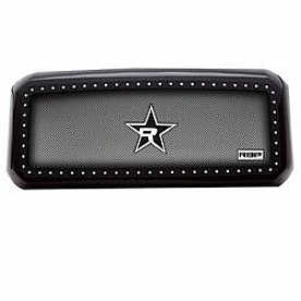 RBP (Rolling Big Power) Grille Insert - Black Stainless Steel Rectangular - 261564NDX1