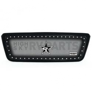RBP (Rolling Big Power) Grille Insert - Black Stainless Steel Rectangular - 261556NDX1