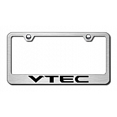 Automotive Gold License Plate Frame - Silver Stainless Steel - LFVTEES