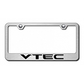 Automotive Gold License Plate Frame - Silver Stainless Steel - LFVTEES