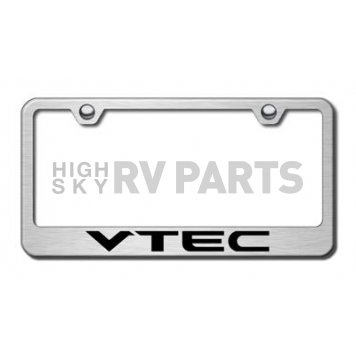 Automotive Gold License Plate Frame - Silver Stainless Steel - LFVTEES