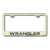 Automotive Gold License Plate Frame - Gold Stainless Steel - LFWRAEG