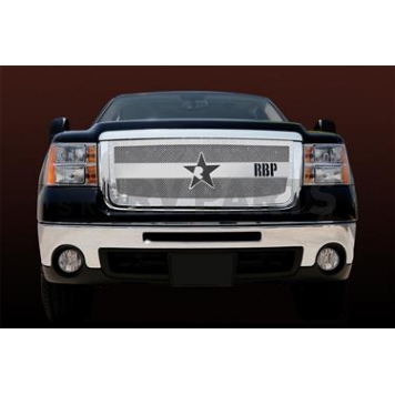 RBP (Rolling Big Power) Grille Insert - Chrome Plated Stainless Steel Rectangular/ Trapezoid - 851208