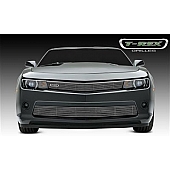 T-Rex Truck Products Bumper Grille Insert Horizontal Bar Polished Black Billet Aluminum - 25031