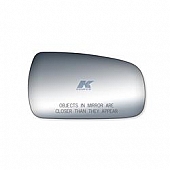 K-Source Exterior Mirror Glass Rectangular Power Single - 90108