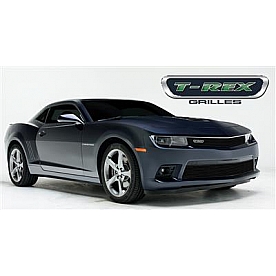 T-Rex Truck Products Bumper Grille Insert Horizontal Bar Powder Coated Black Billet Aluminum - 25032B